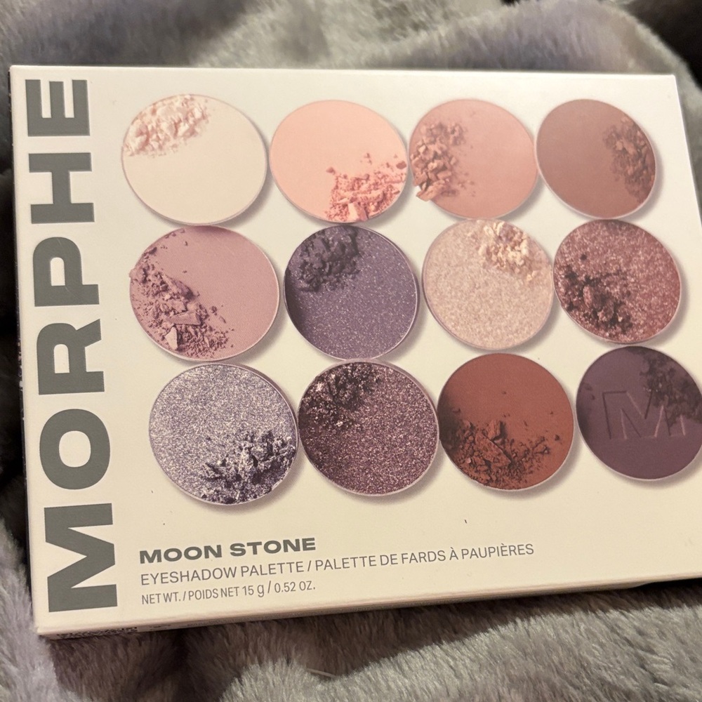 Morphe Moon Stone Eyeshadow Palette - Lavender and Mauve Tones